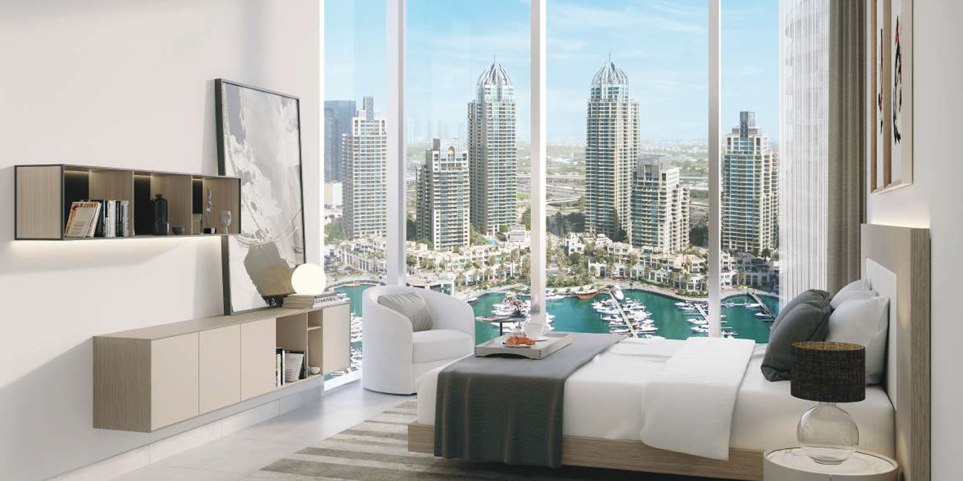 LIV Dubai Marina bedroom image